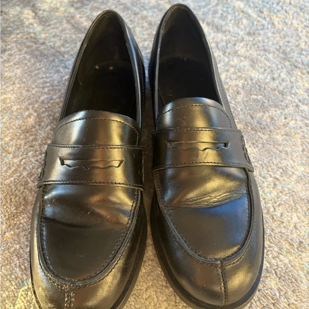 Aeyde Oscar Black Loafers - Picture 4 of 9